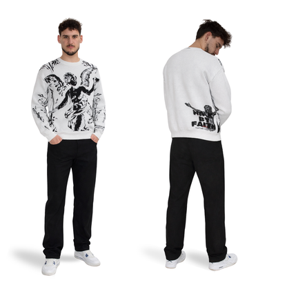 Walk by Faith Sweater (Weiß)