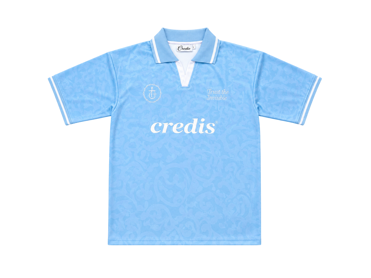 Polo Jersey (Babyblau)