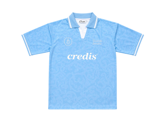 Polo Jersey (Babyblau)