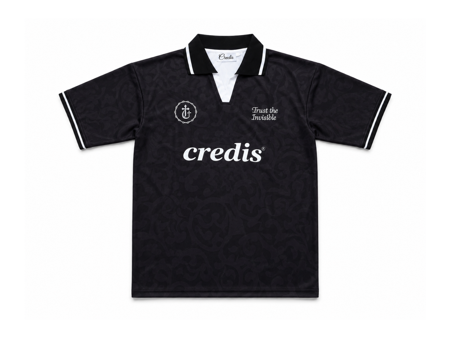 Polo Jersey (Schwarz)
