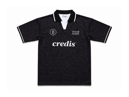Polo Jersey (Schwarz)